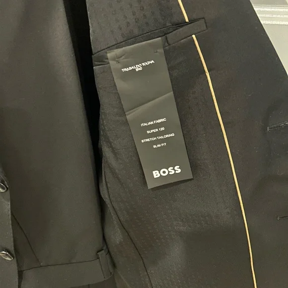 Tailored Boss Classic Black Suit